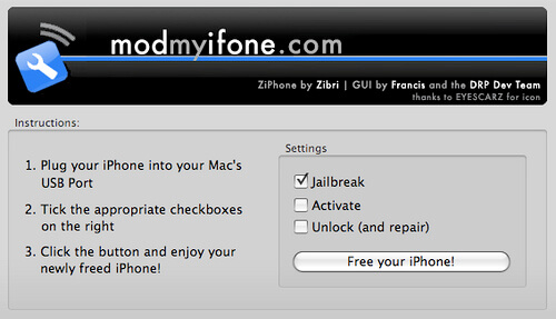 ZiPhone GUI