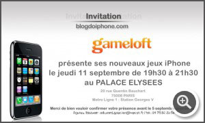 Convite Gameloft