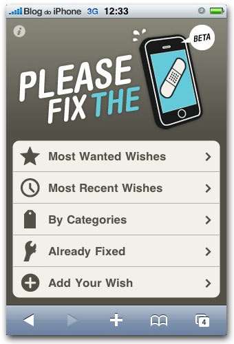 Fix the iPhone