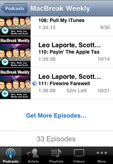Download de Podcasts direto no iPhone