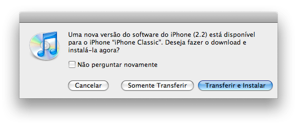 Somente transferir Somente transferir