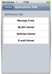 Aplicativos SIM Aplicativos SIM