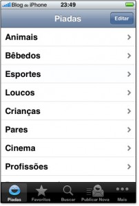 Aplicativo Piadas Aplicativo Piadas