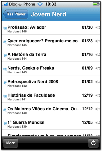 RSS Player (Podcaster)