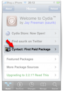 Cydia normal, mas com pacote pago para instalar Cydia normal, mas com pacote pago para instalar
