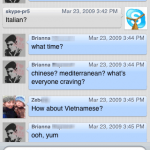 Chat do Skype Chat do Skype