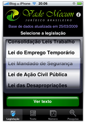 68 legislações sempre à mão