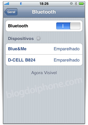 Blue&Me no iPhone Blue&Me no iPhone
