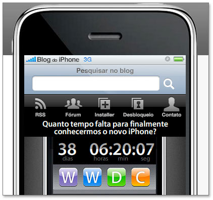 Contador para a WWDC09 Contador para a WWDC09