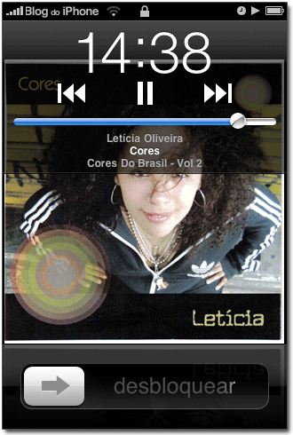 iPod com a tela travada iPod com a tela travada