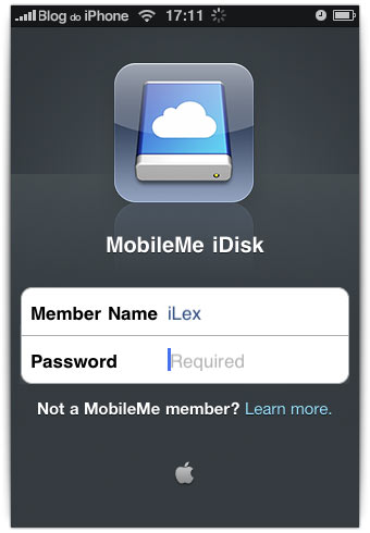 iDisk iDisk