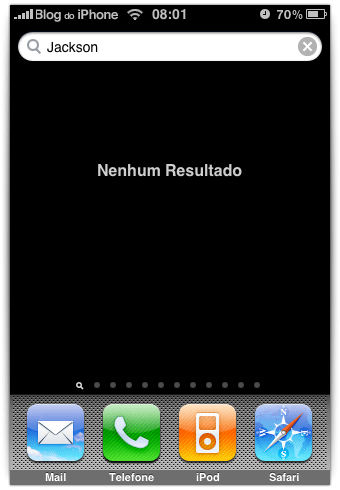 Teste no Spotlight Teste no Spotlight