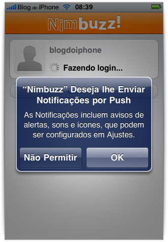 Notificações push Notificações push