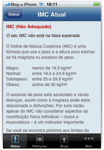 Cálculo do IMC Cálculo do IMC