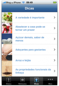 Dicas de alimentação Dicas de alimentação