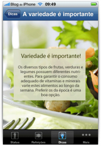 Dicas de alimentação Dicas de alimentação