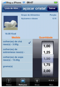 Quantidades de alimentos consumidos Quantidades de alimentos consumidos