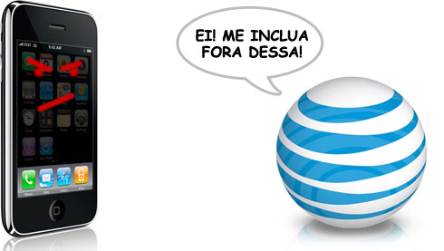 AT&T joga toda a responsabilidade na Apple AT&T joga toda a responsabilidade na Apple