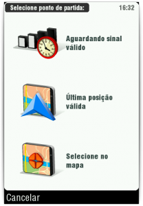 Ponto de partida Ponto de partida