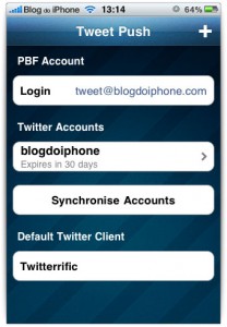 Tweet Push Tweet Push