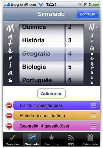 Simulado Simuando