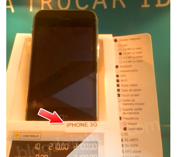 Descrição errada do iPhone