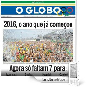 O Globo em formato Kindle O Globo em formato Kindle