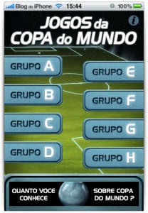 Tabela da Copa Tabela da Copa