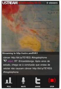 Transmissão ao vivo