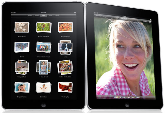 iPad é um ótimo visualizador de fotos