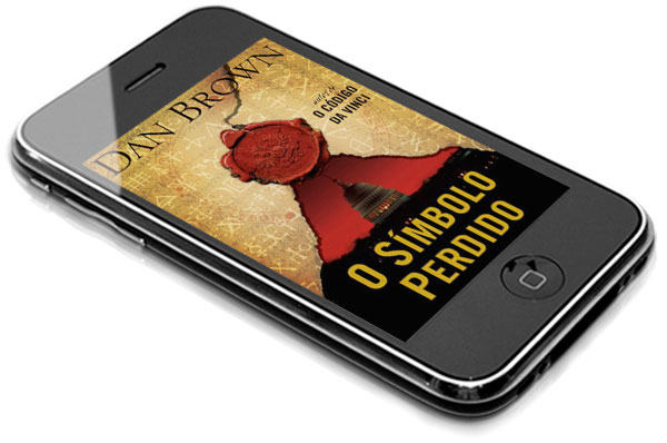 iPhone no livro O Símbolo Perdido, de Dan Brown