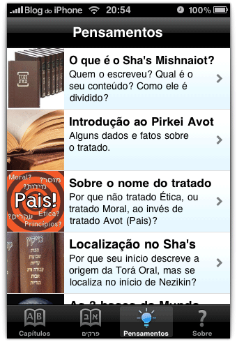 Pensamentos