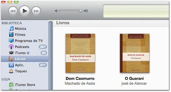 eBooks no iTunes