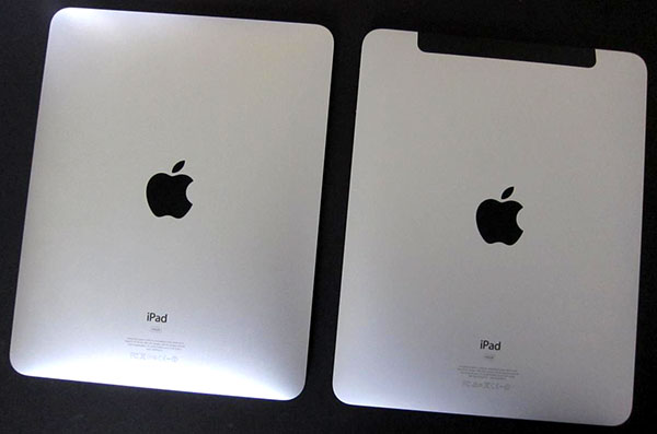 iPad Wi-Fi e 3G, lado a lado