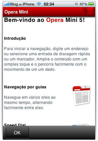 Tudo em português
