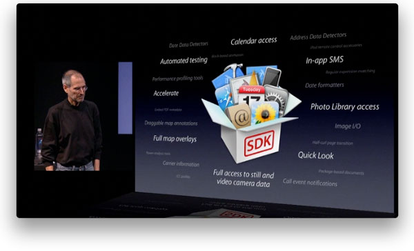 Vídeo da apresentação de Steve Jobs