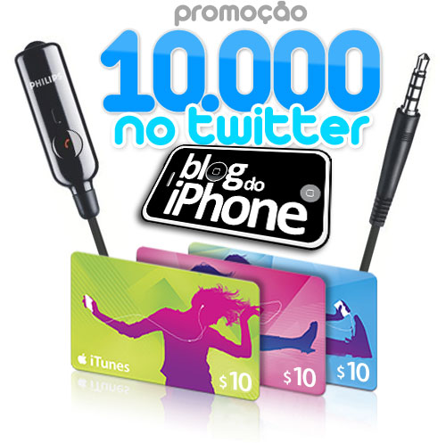 Promoção 10.000 no Twitter
