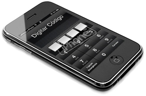 Senha no iPhone