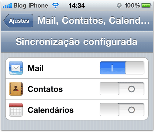Configurando o Hotmail