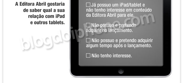 Email Editora Abril