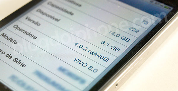 iOS 4.0.2 nos aparelhos brasileiros