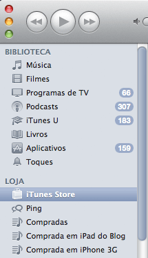 ícones do iTunes