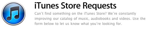 iTunes Store Request