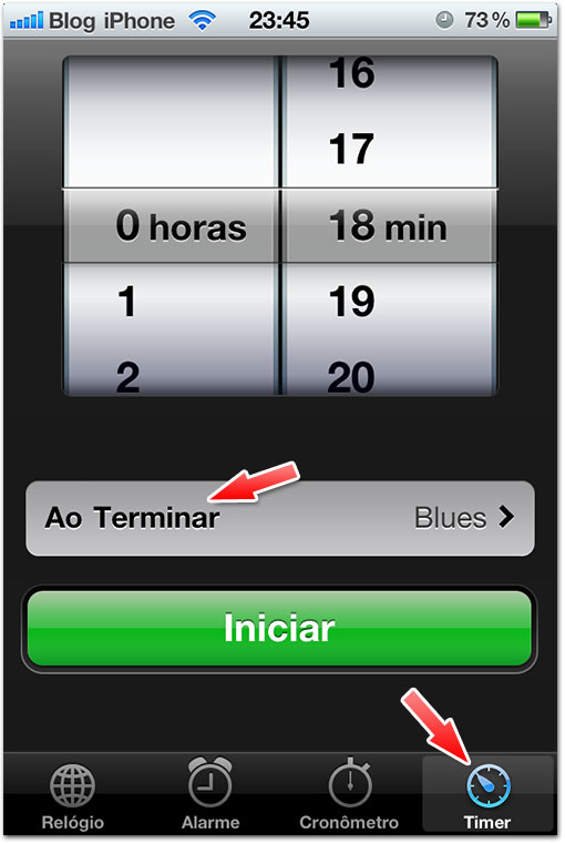 Configurando o Timer