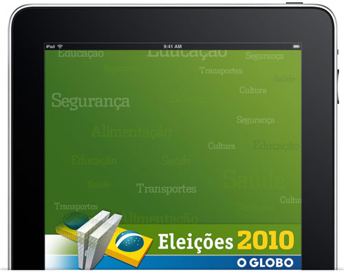 Apuração no iPad