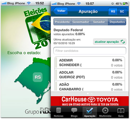 Eleições clicRBS