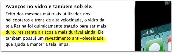Anti-oleosidade