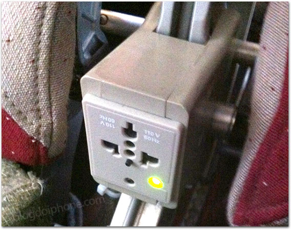 Tomada no avião