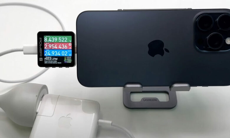iPhone 15 Pro Max charging-speeds
